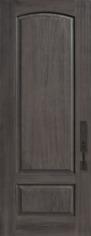 2 Panel Camber Smooth - 8’0” Fiberglass Door