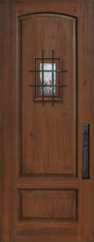 2 Panel Camber Speakeasy - 8’0” Fiberglass Door