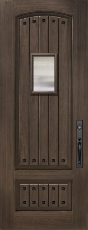2 Panel Camber Speakeasy/Clavos - 8’0” Fiberglass Door