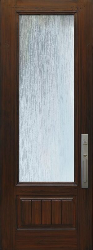 3/4 Lite V-groove - 8'0” Fiberglass Door
