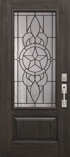 3/4 Lite Brazos - 6’8” Fiberglass Door