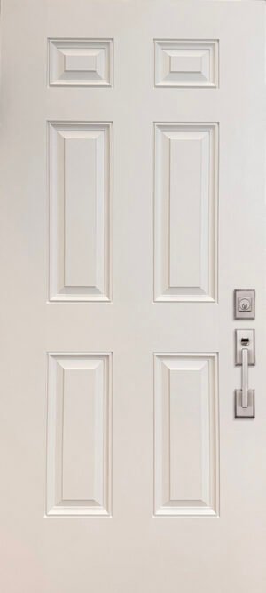 6 Panel - 6’8” Fiberglass Door
