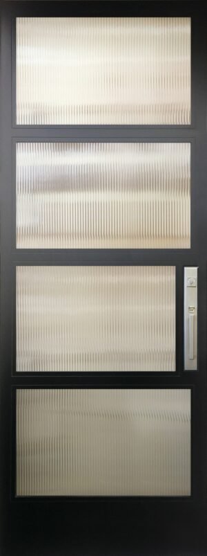 Narrow Profile 1 Block Right TDL - 8'0” Fiberglass Door