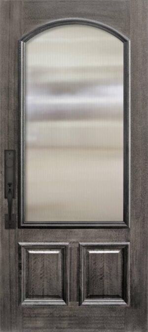 Arch Lite Mahogany - 6'8" Wood Door