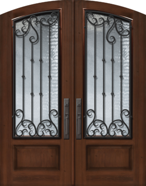 arch top double valenciatm   80 fiberglass door min