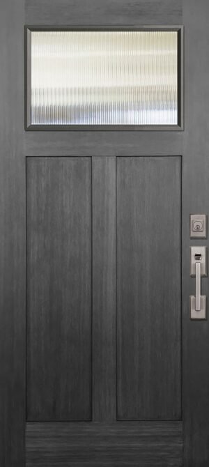 Craftsman 1 Lite - 6'8” Fiberglass Door