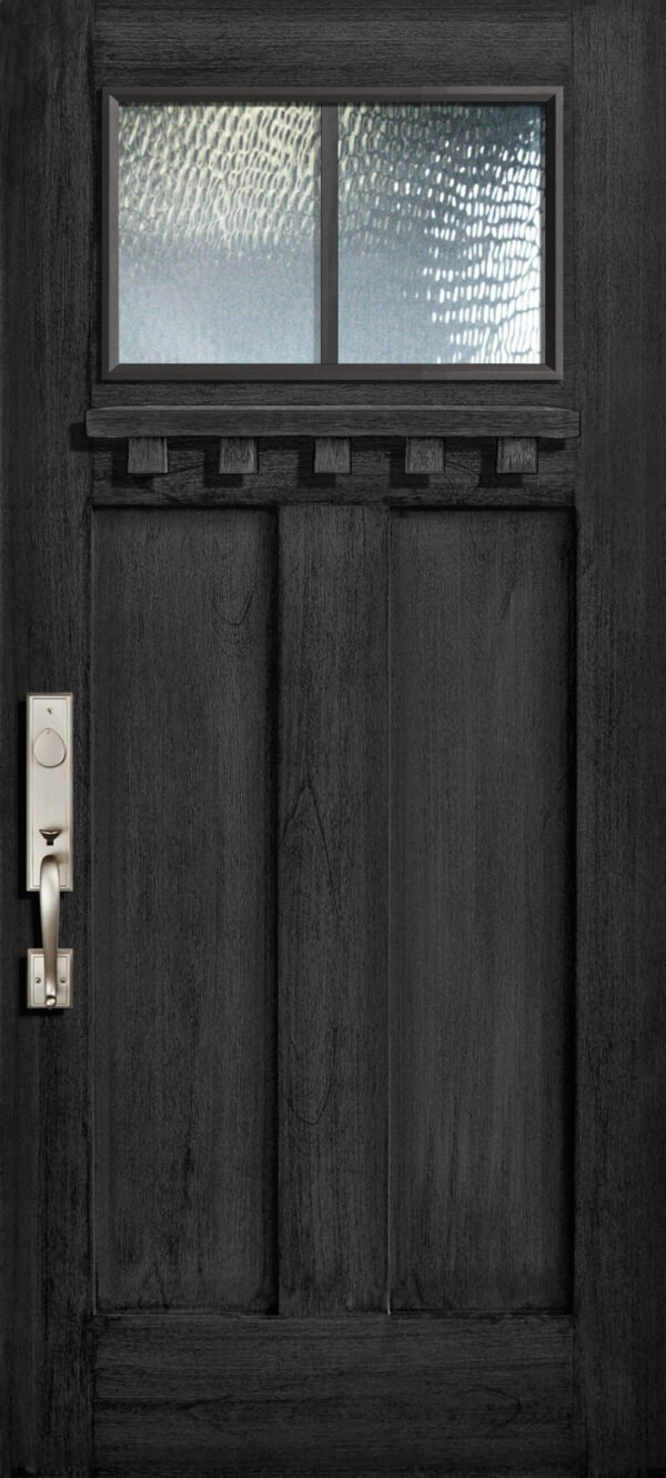 craftsman 2 lite sdl   68 fiberglass door