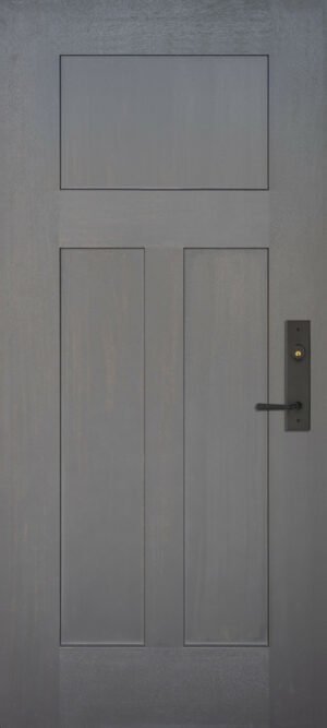 Craftsman 3 Panel - 6’8” Fiberglass Door