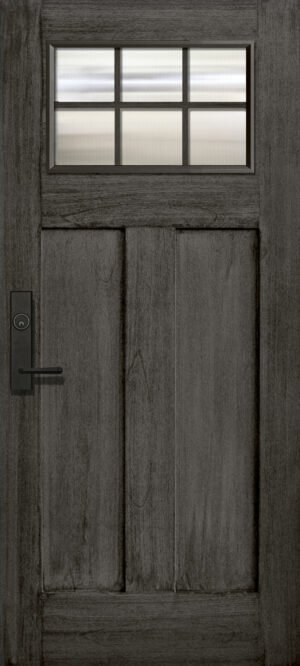 Craftsman 6 Lite SDL - 6'8” Fiberglass Door