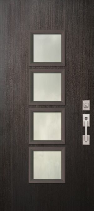 Venice Mahogany - 6'8” Fiberglass Door