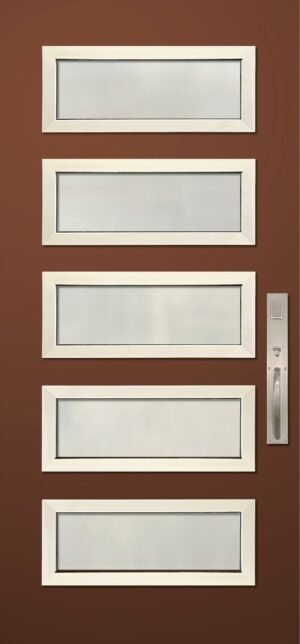 Beverly 5 Lite - 6'8” Fiberglass Door