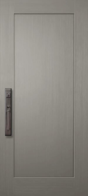 Shaker 1 Panel - 6’8” Fiberglass Door