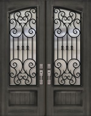 square top arch double marbella® 80 fiberglass door min