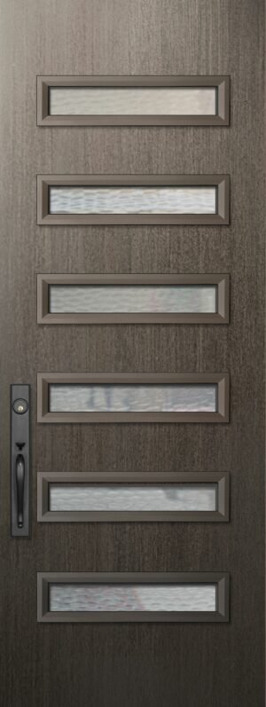 Beverly Mahogany - 8'0” Fiberglass Door