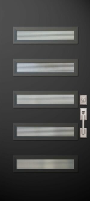 Beverly Smooth - 6'8” Fiberglass Door