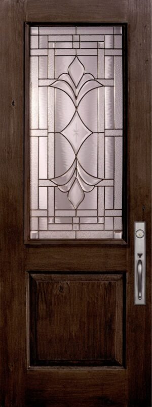 2/3 Lite Marsala - 8’0” Fiberglass Door
