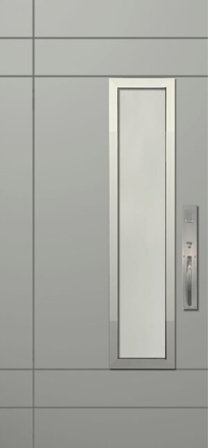 Santa Barbara 1 Lite - 6'8” Fiberglass Door