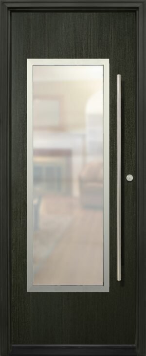 Wilshire 1 Lite 42” or 36” Long Pull - 8'0” Fiberglass Door