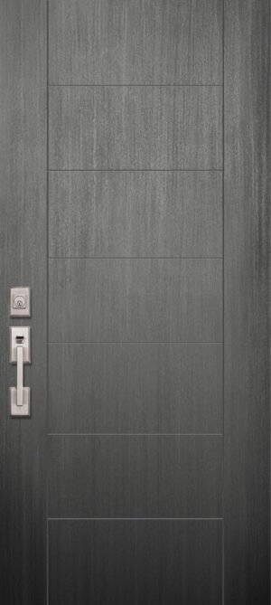 Brentwood Mahogany - 6’8” Fiberglass Door