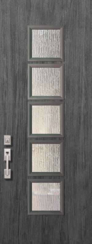 Venice Mahogany - 8'0” Fiberglass Door