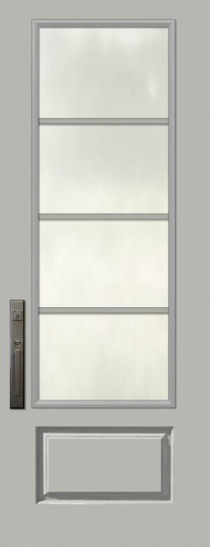 3/4 SDL 4 Horizontal - 8'0” Fiberglass Door