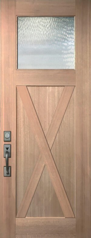 1 Lite SDL X Panel - 8'0" Wood Door