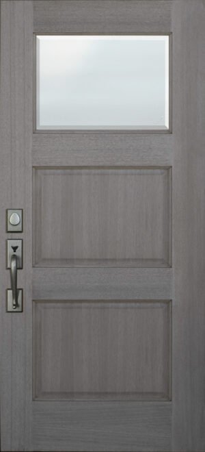 1 Lite TDL Continental - 6'8" Wood Door