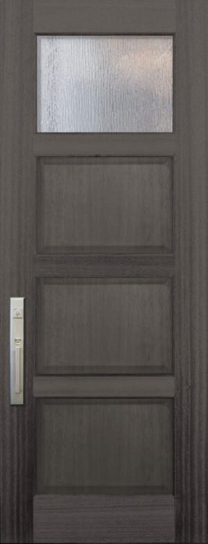1 Lite TDL Continental - 8'0" Wood Door