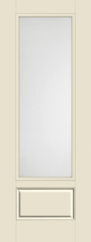 3/4 Lite 1 Panel - 8'0" Fiberglass Back Door