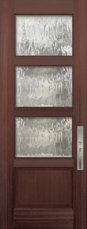 3 Lite TDL Continental - 8'0" Wood Door