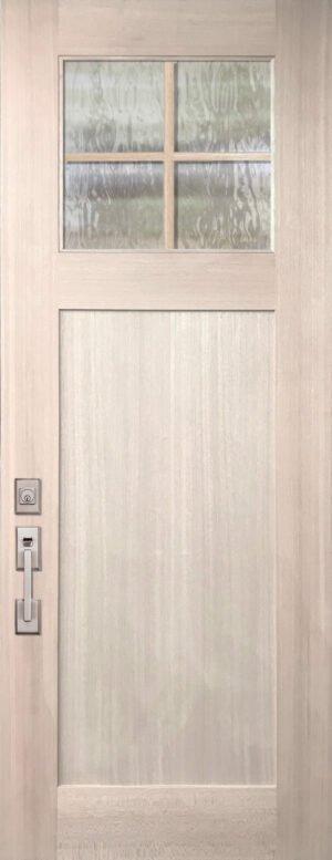 4 Lite SDL 1 Panel - 8'0" Wood Door