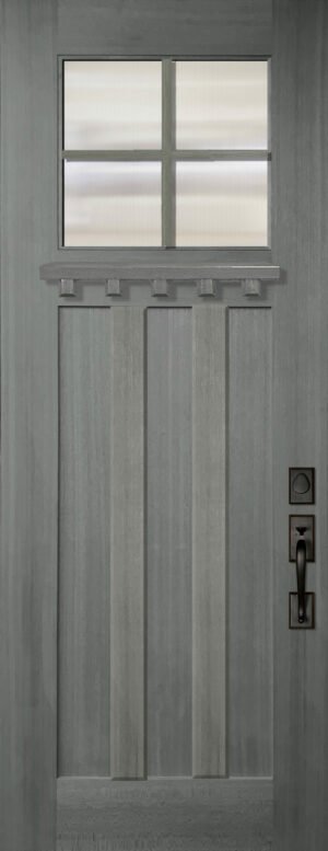 4 Lite SDL 3 Panel - 8'0" Wood Door