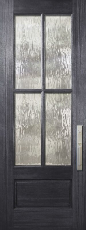 4 Lite TDL Mahogany - 8'0" Wood Door