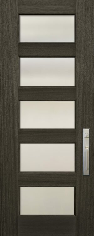 5 Lite TDL Continental - 8'0" Wood Door