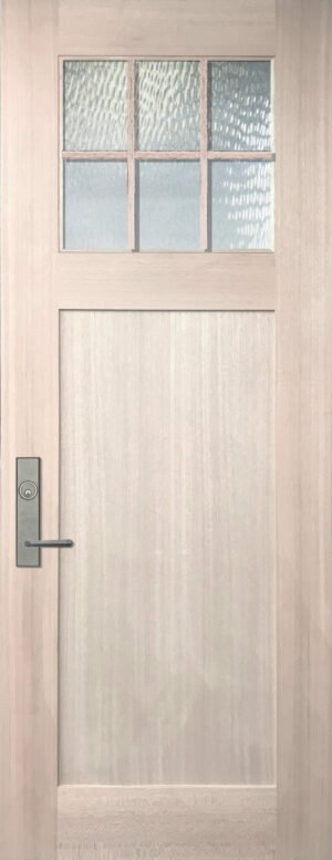 6 Lite SDL 1 Panel - 8'0" Wood Door