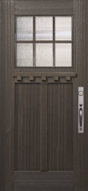 6 Lite SDL 2 Panel - 6'8" Wood Door