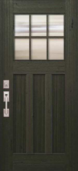 6 Lite SDL 3 Panel - 6'8" Wood Door
