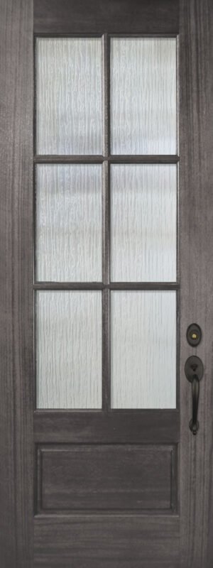 6 Lite TDL Mahogany - 8'0" Wood Door