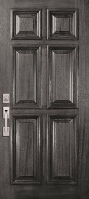 6 Panel DoorCraft - 6'8" Wood Door