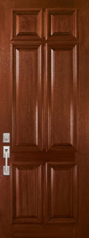 6 Panel DoorCraft - 8'0" Wood Door
