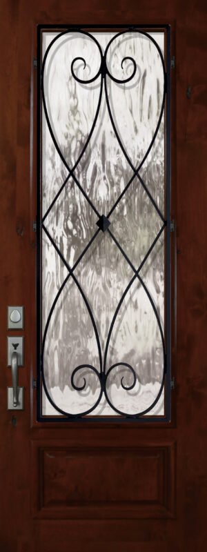 3/4 Lite Charleston - 8'0" Wood Door
