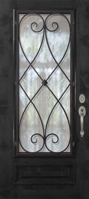 3/4 Lite Charleston - 6'8" Wood Door
