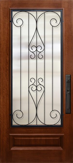 3/4 Lite Lavaca - 6'8" Wood Door