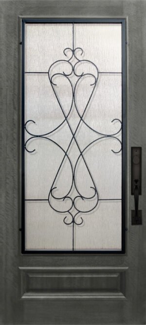 3/4 Lite Navasota - 6'8" Wood Door