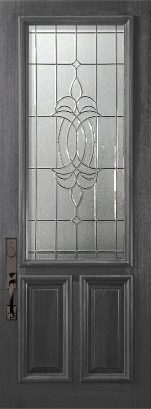 Colonial 2/3 Lite - 8'0" Wood Door