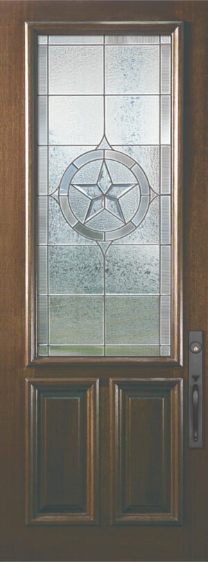 Pecos 2/3 Lite - 8'0" Wood Door