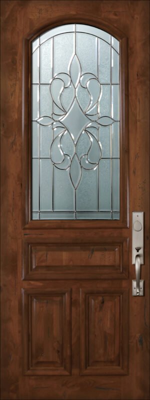 New Orleans Arch Lite - 8'0" Wood Door