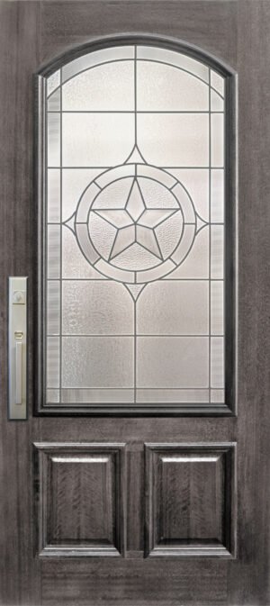 Pecos Arch Lite - 6'8" Wood Door