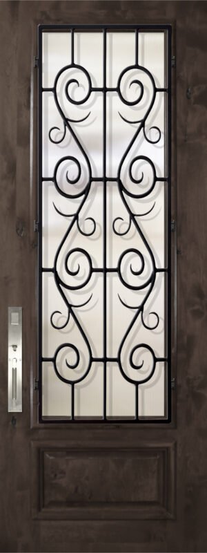 3/4 Lite St. Charles - 8'0" Wood Door
