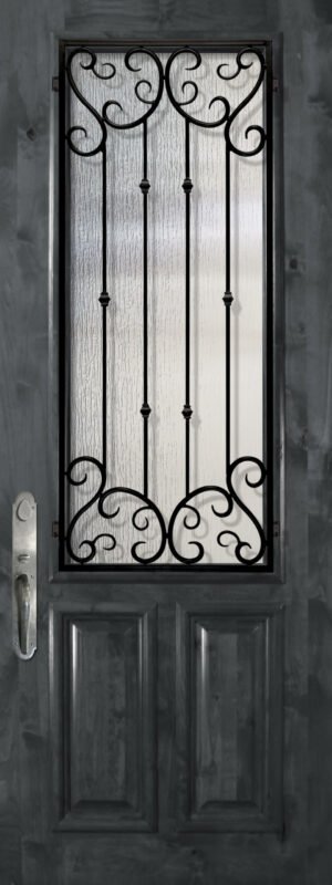 2/3 Lite Valencia - 8'0" Wood Door